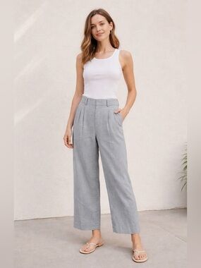 Everlane High Rise Drape Trouser (Size 8s)